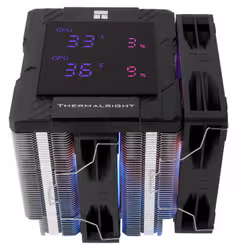 Thermalright Peerless Assassin 120 Digital ARGB Processore Dissipatore di calore/Radiatore 12 cm Nero - Vista aggiuntiva 8