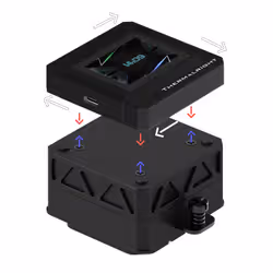 Thermalright Frozen Warframe 360 SE Processore Raffreddatore di liquidi tutto in uno 12 cm Nero 1 pz - Vista aggiuntiva 4