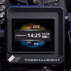 Thermalright Frozen Warframe 360 SE Processore Raffreddatore di liquidi tutto in uno 12 cm Nero 1 pz - Vista aggiuntiva 6