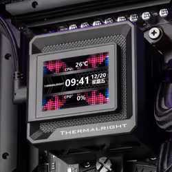 Thermalright Frozen Warframe 360 SE Processore Raffreddatore di liquidi tutto in uno 12 cm Nero 1 pz - Vista aggiuntiva 7