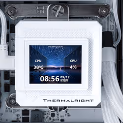 Thermalright Frozen Warframe 360 Processore Raffreddatore di liquidi tutto in uno 12 cm Bianco 1 pz - Vista aggiuntiva 4