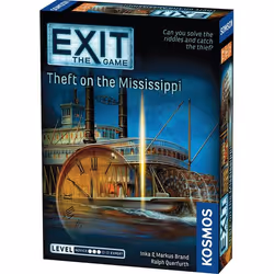 Thames & Kosmos EXIT: Theft on the Mississippi, Gioco da tavolo, Strategia, 12 anno/i, 60 min, Gioco di famiglia