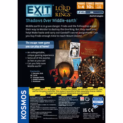 Thames & Kosmos EXIT: The Lord of the Rings - Shadows Over Middle-earth Gioco da tavolo Detective - Vista aggiuntiva 4