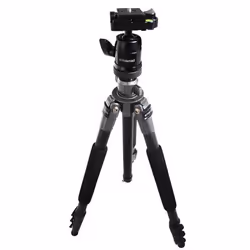 Polaroid 65" Carbon Fiber Tripod treppiede Fotocamere digitali/film 3 gamba/gambe Nero, Grigio