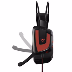 Patriot Memory Viper V360 Auricolare Cablato A Padiglione Gaming Nero, Rosso - Vista aggiuntiva 4