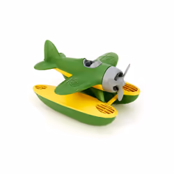 Green Toys Seaplane, Giochi per il bagno, Bambino/Bambina, 1 anno/i, Plastica, Verde, Giallo