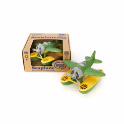 Green Toys Seaplane Giochi per il bagno Verde, Giallo