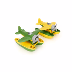 Green Toys Seaplane Giochi per il bagno Verde, Giallo