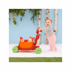 Skip Hop Fox 3-in-1 Bambini Kickbike Rosso - Vista aggiuntiva 4