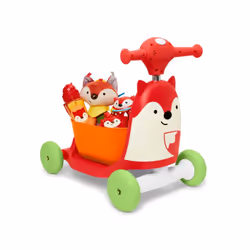 Skip Hop Fox 3-in-1 Bambini Kickbike Rosso - Vista aggiuntiva 6