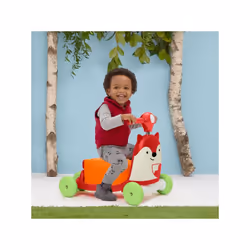 Skip Hop Fox 3-in-1 Bambini Kickbike Rosso - Vista aggiuntiva 7