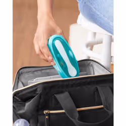 Skip Hop Easy-Serve Travel Bowl & Spoon Contenitore per il pranzo Colore foglia di tè 1 pz