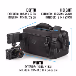 Tenba Cineluxe v2 16 Borsa da spalla Nero - Vista aggiuntiva 6