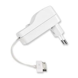ReTrak EUIPADWALLW Caricabatterie per dispositivi mobili Lettore e-book, Telefono cellulare, MP3 Bianco AC Interno
