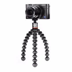 Joby GorillaPod 500 treppiede Fotocamere digitali/film 3 gamba/gambe Nero, Grigio, Acciaio inox - Vista aggiuntiva 4