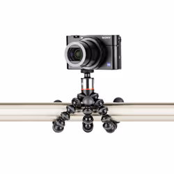 Joby GorillaPod 500 treppiede Fotocamere digitali/film 3 gamba/gambe Nero, Grigio, Acciaio inox - Vista aggiuntiva 7