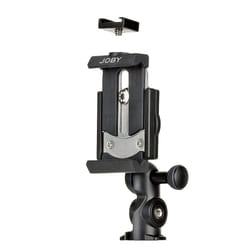 Joby GripTight PRO 2 testa per treppiede Nero Acrilonitrile butadiene stirene (ABS), Alluminio, Acciaio inox, Acciaio, Elastomero Termoplastico (TPE) 1/4" Panoramica