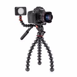 Joby GorillaPod 5K Video PRO treppiede Fotocamere digitali/film 3 gamba/gambe Nero, Rosso - Vista aggiuntiva 5