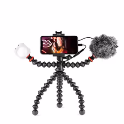 Joby JB01645-BWW treppiede Smartphone/macchina fotografica digitale 3 gamba/gambe Nero, Rosso - Vista aggiuntiva 5