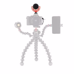Joby JB01675-BWW microfono Nero, Rosso Microfono per fotocamera digitale - Vista aggiuntiva 7