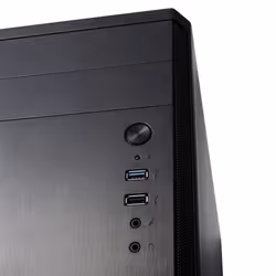 Fractal Design CORE 1100 Mini Tower Nero - Vista aggiuntiva 4