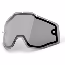 100% Enduro Vented Dual Obiettivo sostitutivo, trasparente per uomo