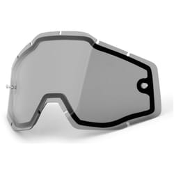100% Enduro Vented Dual Obiettivo sostitutivo, trasparente per uomo