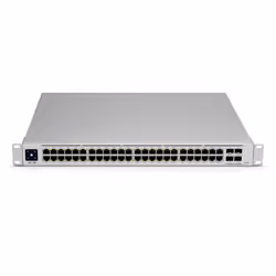 Ubiquiti UniFi Pro 48-Port PoE Gestito L2/L3 Gigabit Ethernet (10/100/1000) Supporto Power over Ethernet (PoE) 1U Argento - Vista aggiuntiva 5