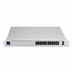Ubiquiti UniFi Pro 24-Port PoE Gestito L2/L3 Gigabit Ethernet (10/100/1000) Supporto Power over Ethernet (PoE) 1U Argento - Vista aggiuntiva 5