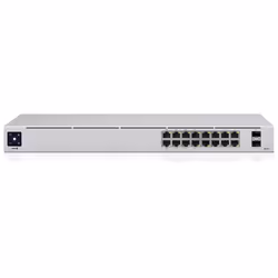 Ubiquiti UniFi 16-Port PoE Gestito L2/L3 Gigabit Ethernet (10/100/1000) Supporto Power over Ethernet (PoE) 1U Argento - Vista aggiuntiva 5
