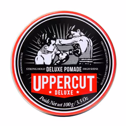 Uppercut Deluxe Deluxe Pomade, Cera per capelli, 100 ml, 100 g, Uomo, Capelli ricci, Capelli normali, Capelli lisci, Capelli ...