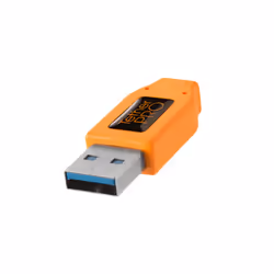 Tether Tools CU5460ORG cavo USB USB 3.2 Gen 1 (3.1 Gen 1) 4,6 m USB A USB B Arancione - Vista aggiuntiva 4