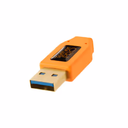Tether Tools CU61RT15-ORG cavo USB USB 3.2 Gen 1 (3.1 Gen 1) 4,6 m USB A Micro-USB B Arancione - Vista aggiuntiva 4
