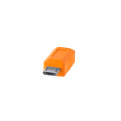 Tether Tools CUC2515-ORG cavo USB USB 2.0 4,6 m USB C Micro-USB B Arancione - Vista aggiuntiva 4