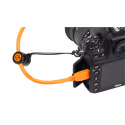 Tether Tools TetherGuard Camera Support Universale Supporto per cavo Nero, Arancione 2 pz - Vista aggiuntiva 5