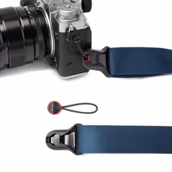Peak Design Slide Lite tracolla Fotocamera Pelle, Nylon Blu - Vista aggiuntiva 6