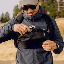 Peak Design Outdoor Sling marsupio Tessuto, Rete, Nylon, Poliuretano (PU) Nero - Vista aggiuntiva 5
