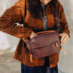 Peak Design Everyday Borsa a tracolla Borgogna - Vista aggiuntiva 7