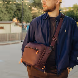Peak Design Everyday Borsa a tracolla Borgogna - Vista aggiuntiva 8