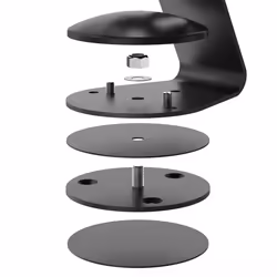 Compulocks SWBB, Adattatore, Supporto, Nero, Core Stand, 136,078 g