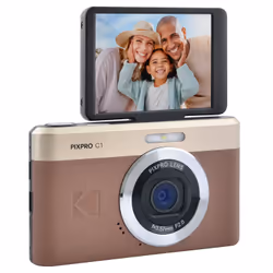 Kodak PIXPRO C1BN fotocamera digitale 1/3" Fotocamera compatta 13 MP CMOS 4160 x 3120 Pixel Marrone - Vista aggiuntiva 8