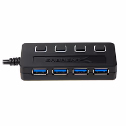 Sabrent HB-UM43 hub di interfaccia 5000 Mbit/s Nero