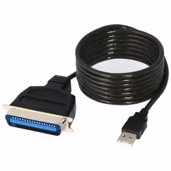 Sabrent CB-CN36 cavo parallelo Nero 1,8 m