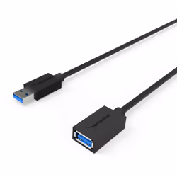 Sabrent CB-3060, 1,8 m, USB A, USB A, USB 3.2 Gen 1 (3.1 Gen 1), Maschio/Femmina, Nero