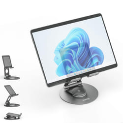 Plugable Technologies PT-STAND1 supporto per personal communication Supporto attivo Tablet/UMPC Nero
