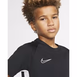 Nike AO0739-010 camicia e top Maglietta Girocollo Manica corta Poliestere