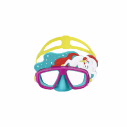 Bestway 22064 / 23 maschera per immersioni Policarbonato Colori assortiti Bambino