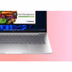 HP ProBook 4 G1i 14 inch Notebook AI PC Intel Core Ultra 7 255U Computer portatile 35,6 cm (14") WUXGA 16 GB DDR5-SDRAM 512 GB SSD Wi-Fi 6E (802.11ax) Windows 11 Pro Argento - Vista aggiuntiva 6