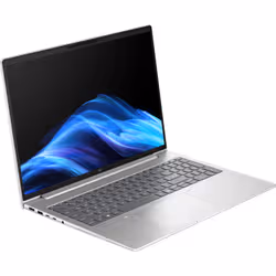 HP EliteBook 6 G1i 16 inch Notebook AI PC Intel Core Ultra 5 235U Computer portatile 40,6 cm (16") WUXGA 16 GB DDR5-SDRAM 512 GB SSD Wi-Fi 6E (802.11ax) Windows 11 Pro Argento - Vista aggiuntiva 2