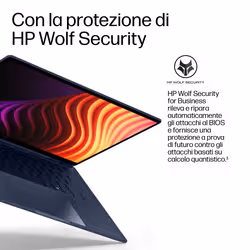 HP EliteBook X G2i 14 inch Notebook Next Gen AI PC Wolf Pro Security Edition Copilot+ PC Computer portatile 35,6 cm (14") 3K 32 GB LPDDR5x-SDRAM 1 TB SSD Wi-Fi 7 (802.11be) Windows 11 Pro - Vista aggiuntiva 8